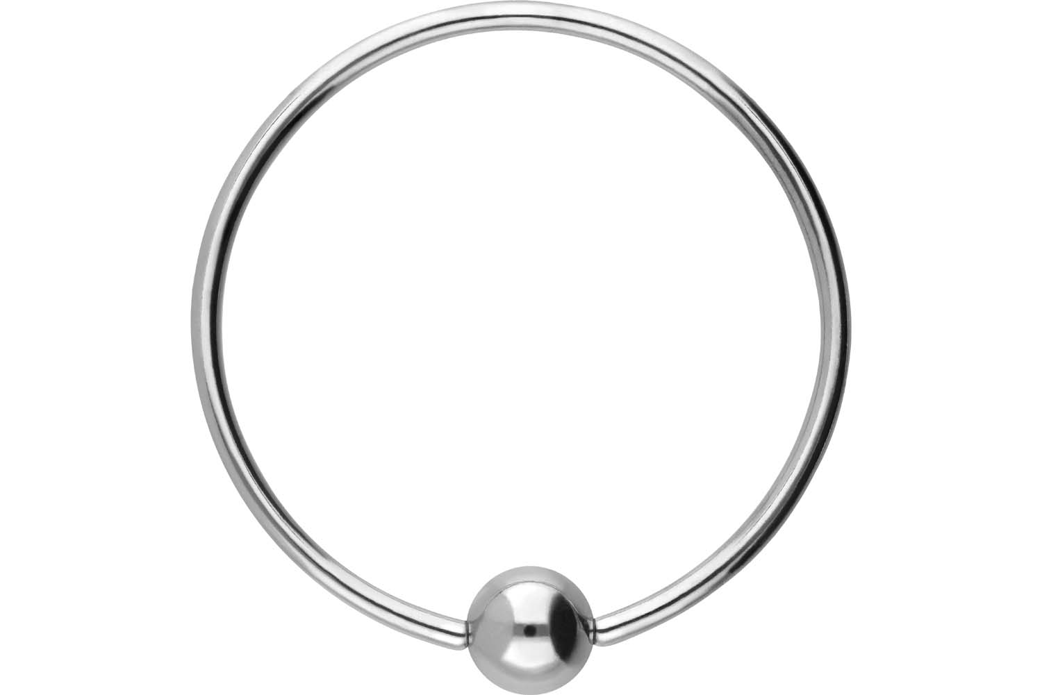 Chirurgenstahl Klemmkugelring Piercing